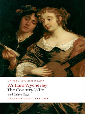 cover image of The Country Wife and Other Plays